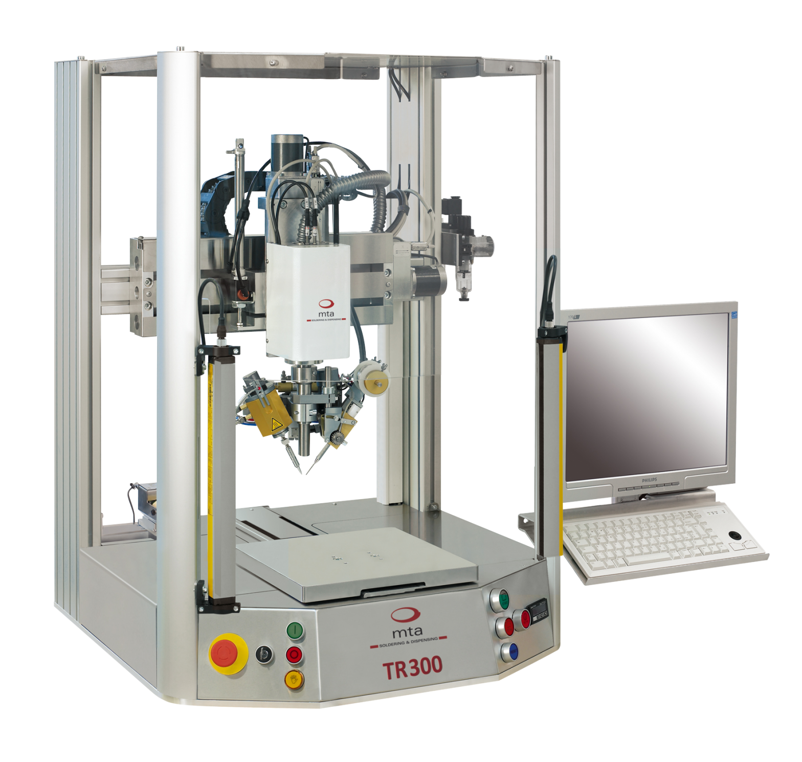table-top soldering robot platform