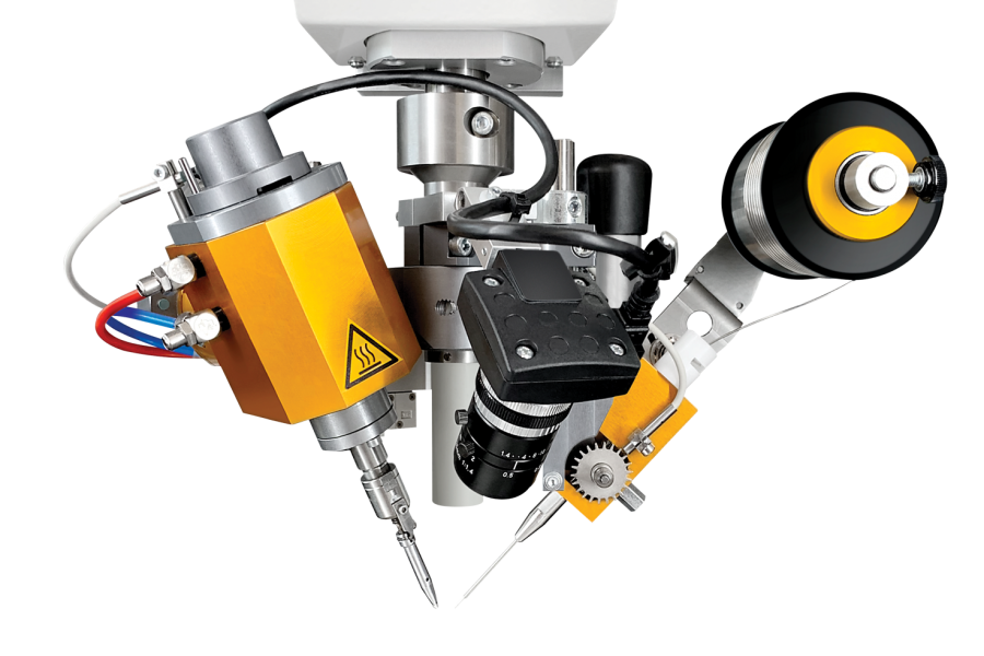 Iron head for soldering robots