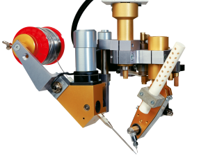 microflame head for soldering robots